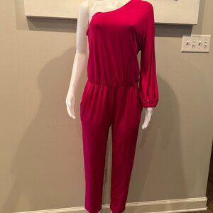 Trina Turk Trina Turk "Fritz" One Shoulder Jumpsuit